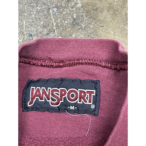 Jansports Mens Red Indiana Hoosiers Crew Neck Pullover Sweatshirts Size Medium - Picture 4 of 4